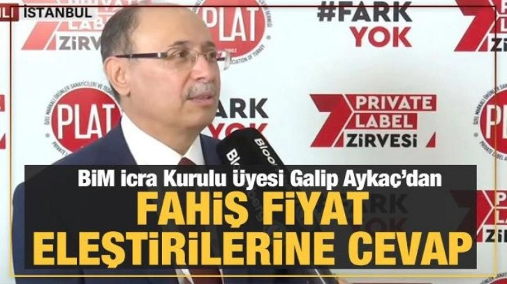 BİM'den fahiş fiyat eleştirilerine cevap