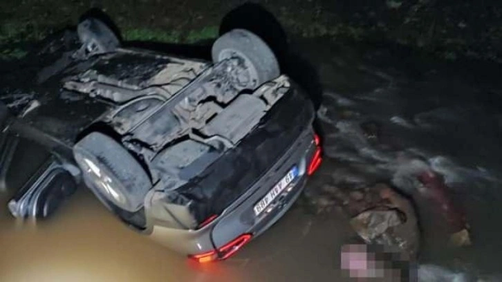 Bingöl'de köprüden dereye düşen otomobildeki 3'ü çocuk 7 kişi yaralandı