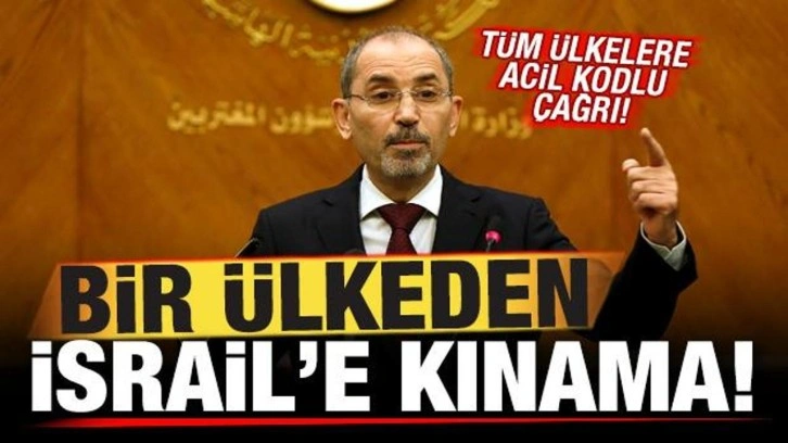 Bir ülkeden İsrail'e kınama! Tüm ülkelere resmen çağrı yaptılar