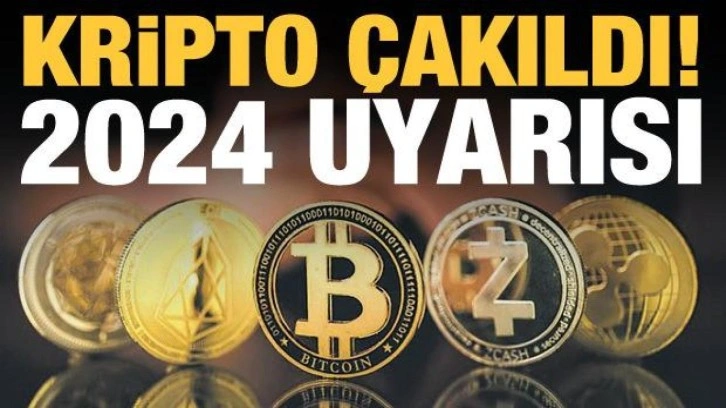 Bitcoin ve Ethereum çakıldı, 2024 uyarısı geldi