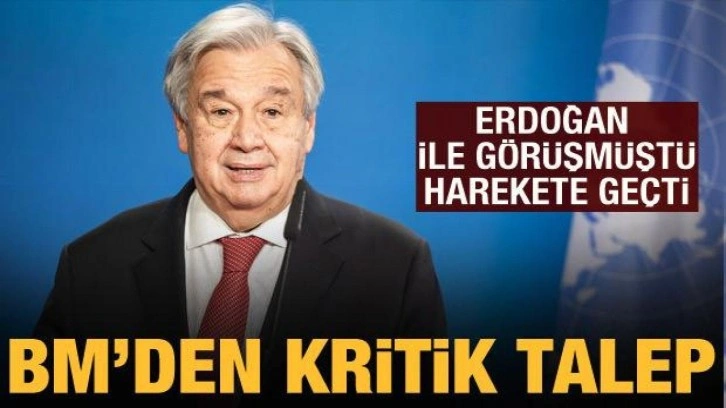 BM Genel Sekreteri Guterres, Putin ve Zelenskiy'den görüşme talep etti