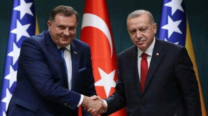 Bosna'da Sırp lider Dodik'ten Erdoğan açıklaması