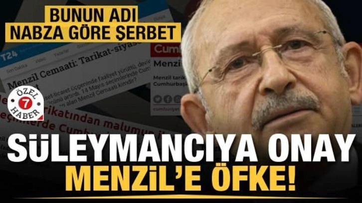 Bunun adı nabza göre şerbet! Süleymancılara onay, Menzil cemaatine çirkin çifte standart