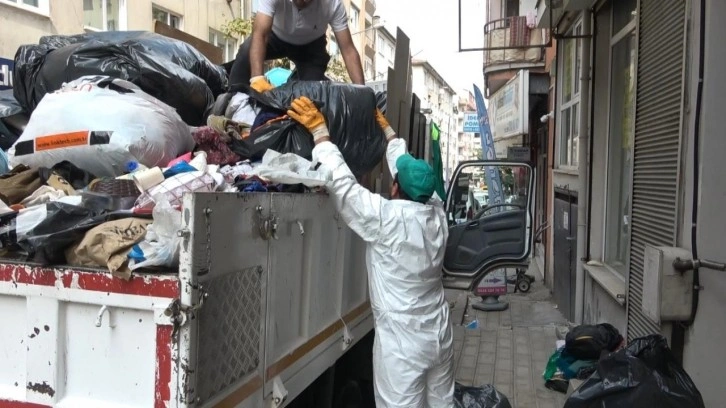 Bursa'da yeni çöp ev vakası: 3 kamyon atık çıktı!