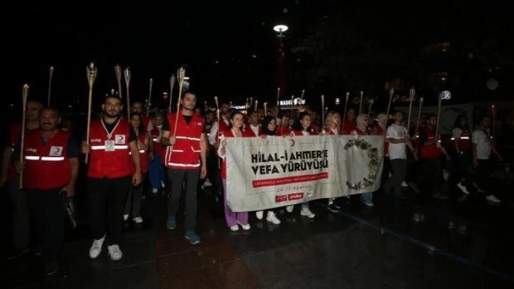 Çanakkale'de Hilal-i Ahmer'e vefa