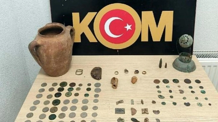 Çanakkale'de tarihi eser kaçakçılığı operasyonu