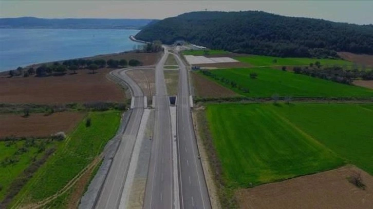 Çanakkale'deki Gelibolu-Eceabat devlet yolu yarın açılacak