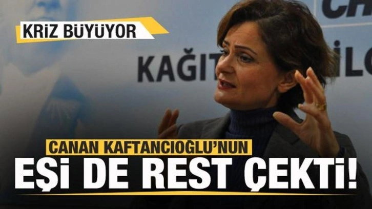 Canan Kaftancıoğlu'nun eşi de resti çekti: Avucunu yalarsın