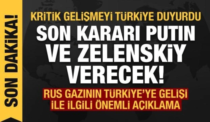 Çavuşoğlu: Kırım ve Donbass için son kararı Putin ile Zelenskiy verecek