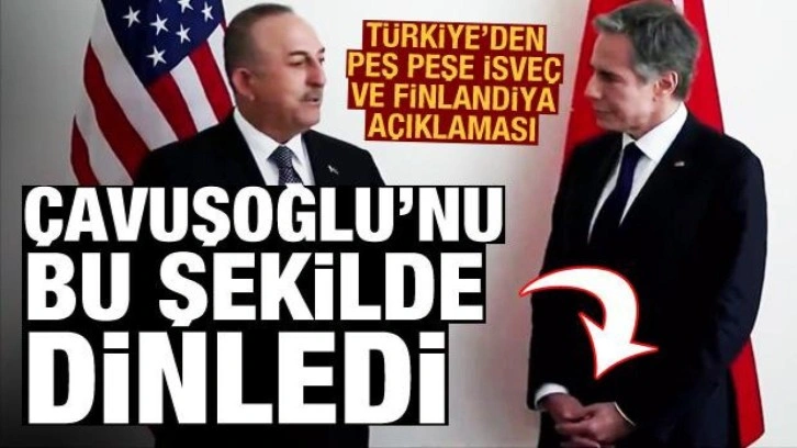 Çavuşoğlu ve Kalın'dan İsveç ve Finlandiya açıklaması: Endişelerimiz giderilmeli