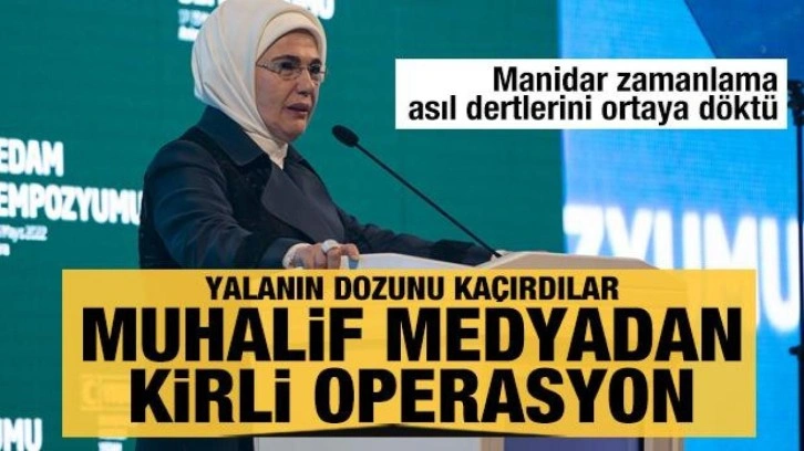 Çevre Ajansı üzerinden Emine Erdoğan'a kirli algı operasyonu