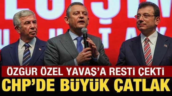 CHP'de aday tartışması! Özel'den Yavaş'a cevap: Erken seçimin adayı erken belirlenir