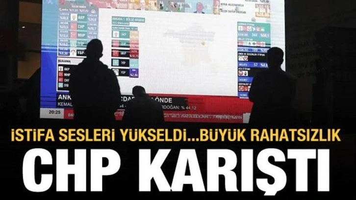 CHP' karıştı! İstifa sesleri yükselmeye başladı...Partide büyük rahatsızlık