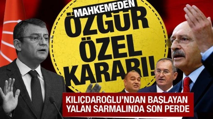 CHP'li Özel'in yalan ısrarı... Fahrettin Altun'a bir tazminat daha ödeyecek