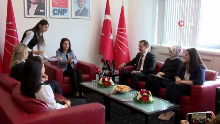 CHP'ye ilk bayram ziyareti AK Parti'den