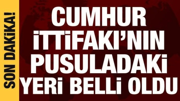 Cumhur İttifakı'nın oy pusulasındaki yeri belli oldu