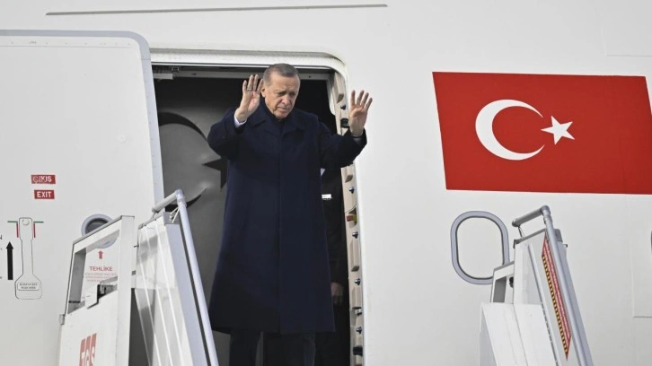 Cumhurbaşkanı Erdoğan Almanya'ya gitti