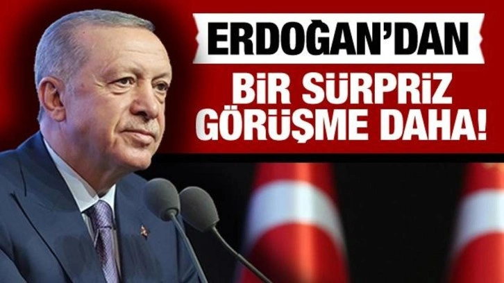 Cumhurbaşkanı Erdoğan, HÜDA PAR Genel Başkanı Yapıcıoğlu ile görüşüyor