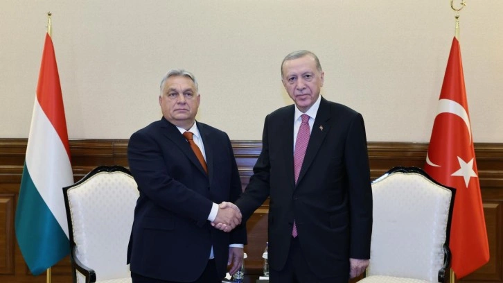 Cumhurbaşkanı Erdoğan Macaristan Başbakanı Orban'ı kabul etti