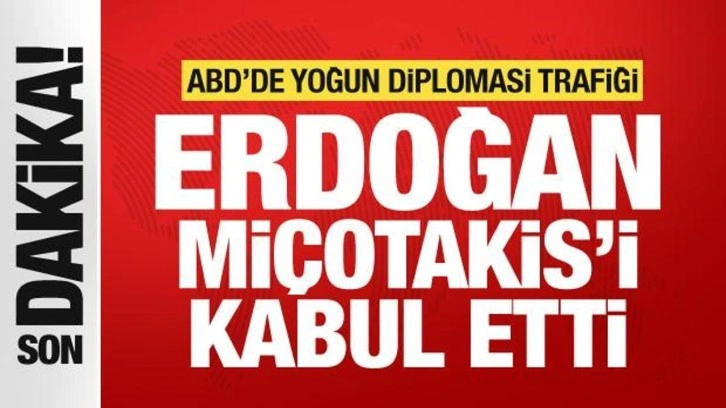 Cumhurbaşkanı Erdoğan, Meloni, Miçotakis ve Scholz ile görüştü
