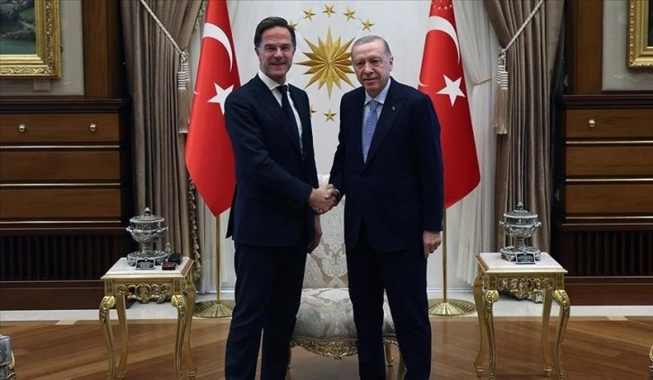 Cumhurbaşkanı Erdoğan, NATO Genel Sekreteri Rutte ile görüştü