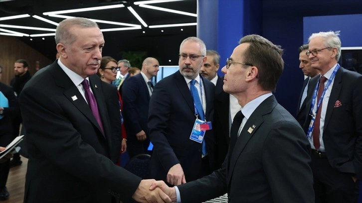 Cumhurbaşkanı Erdoğan, NATO Genel Sekreteri Rutte'yi kabul etti