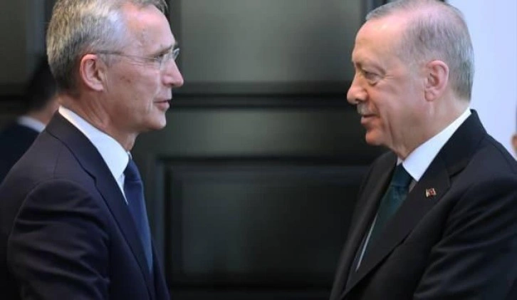 Cumhurbaşkanı Erdoğan, NATO Genel Sekreteri Stoltenberg'i kabul etti