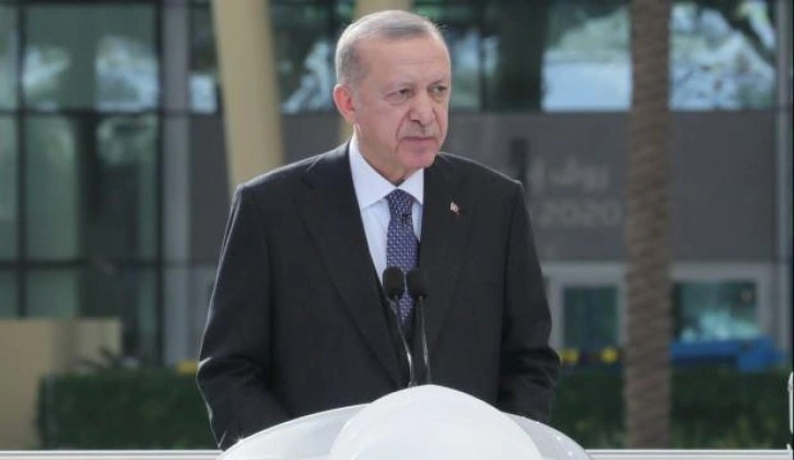 Cumhurbaşkanı Erdoğan'dan Dubai EXPO'da TOGG mesajı
