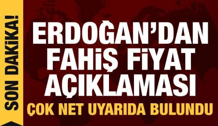 Cumhurbaşkanı Erdoğan'dan fırsatçılara uyarı: Acımayacağız!