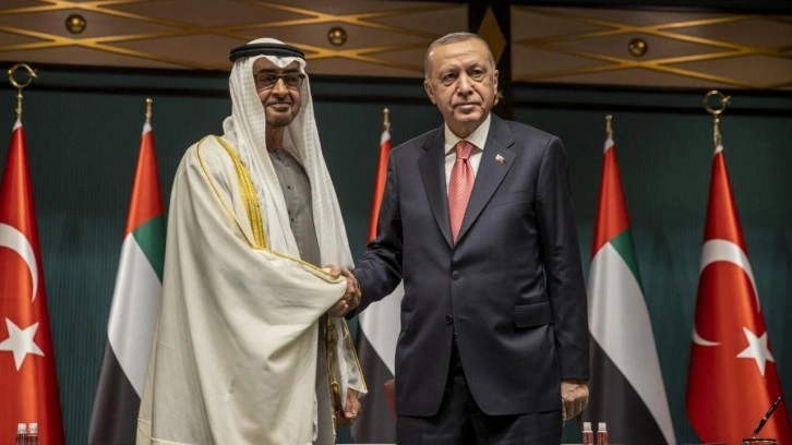 Cumhurbaşkanı Erdoğan'dan Gazze diplomasisi. Erdoğan, BAE Devlet Başkanı Al Nahyan ile görüştü