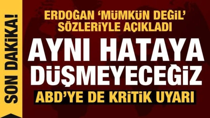 Cumhurbaşkanı Erdoğan'dan iki ülkenin NATO adımına ret: Olumlu bakmıyoruz