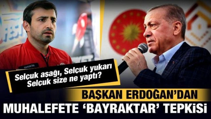 Cumhurbaşkanı Erdoğan'dan muhalefete çok sert 'Selçuk Bayraktar' tepkisi!