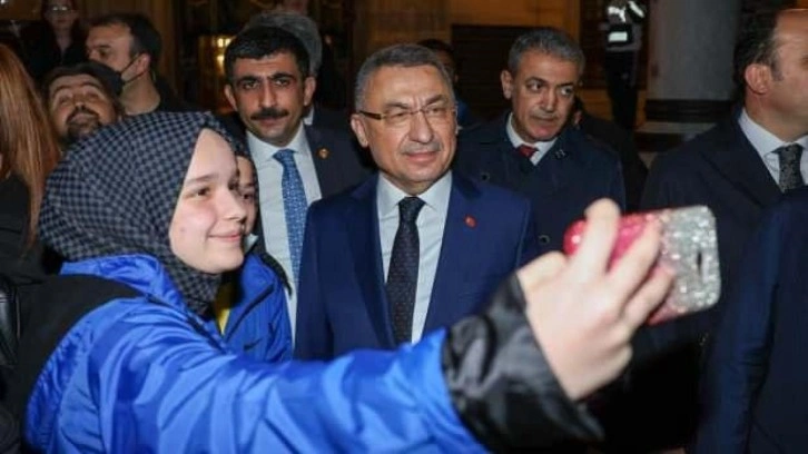 Cumhurbaşkanı Yardımcısı Fuat Oktay, Konya'da teşkilat mensuplarıyla buluştu