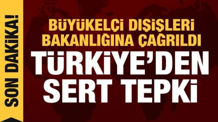 Danimarka Büyükelçisi Dışişleri Bakanlığına çağrıldı