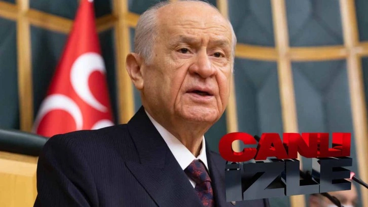 Devlet Bahçeli grup toplantısında konuşuyor: Anket şirketlerine sert tepki