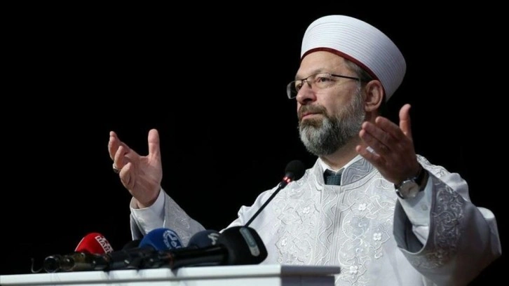 Diyanet İşleri Başkanı Ali Erbaş'tan şehitlerimiz için taziye mesajı