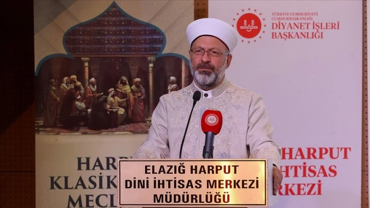 Diyanet İşleri Başkanı Erbaş, 