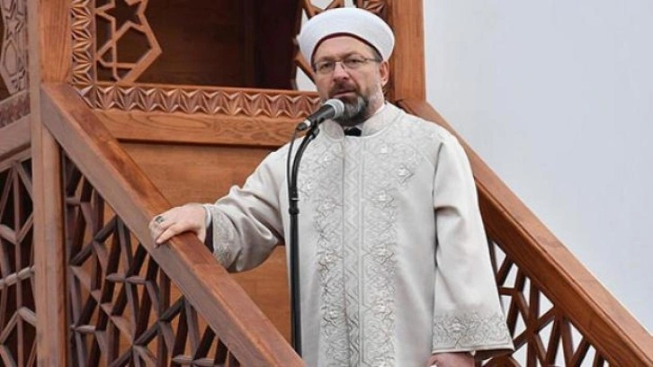 Diyanet İşleri Başkanı Erbaş Strazburg'da hutbe irad etti