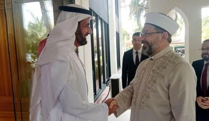 Diyanet İşleri Başkanı Erbaş, Suudi Arabistan Hac ve Umre Bakanı ile görüştü