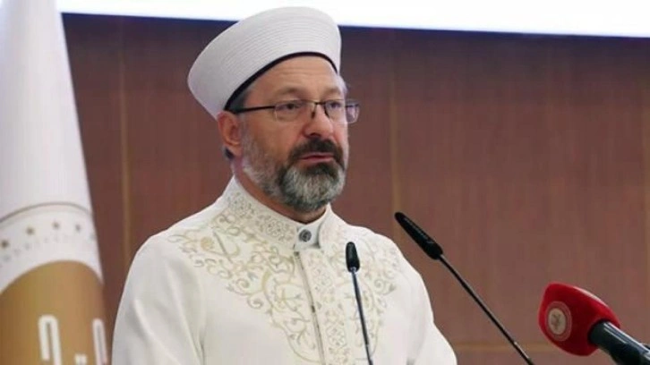 Diyanet İşleri Başkanı Erbaş&rsquo;tan kilise lojmanındaki yangın sonrası taziye mesajı