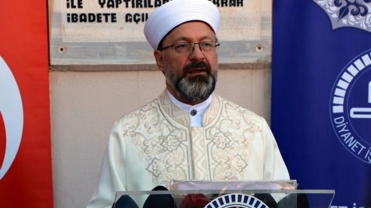 Diyanet İşleri Başkanı Erbaş'tan Ramazan için dikkat çeken mesajlar