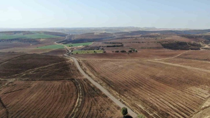 Diyarbakır’da yangında zarar gören alanlar havadan görüntülendi