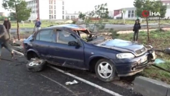 Diyarbakır’da trafik kazası: 2 ölü, ağır 2 yaralı