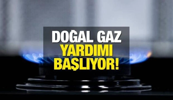 Doğalgaz yardımı e-Devlet! Ailelere yakacak desteği veriliyor: Başvurular…