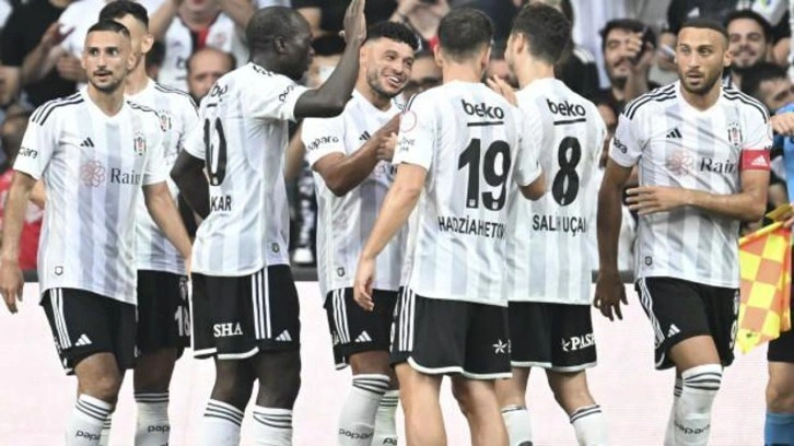 Dolmabahçe'de iki gollü galibiyet! Beşiktaş yara sardı