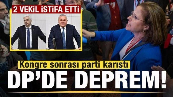 DP'de deprem! Cemal Enginyurt ve Salih Uzun istifa etti! Hangi partiye geçecekler?