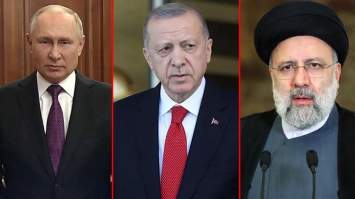 Dünyanın gözü Tahran'da! Erdoğan-Putin-Reisi zirvesinin ana gündem maddesi Suriye olacak