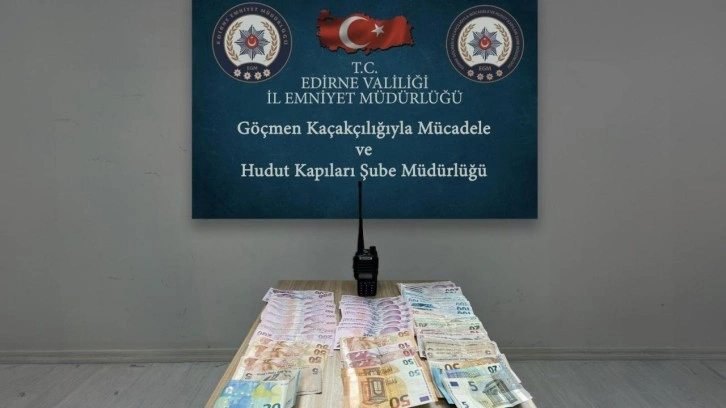 Edirne’de 2 göçmen kaçakçısı tutuklandı