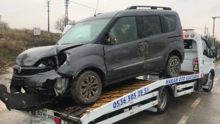 Elazığ’da zincirleme trafik kazası: 1 kişi yaralandı!