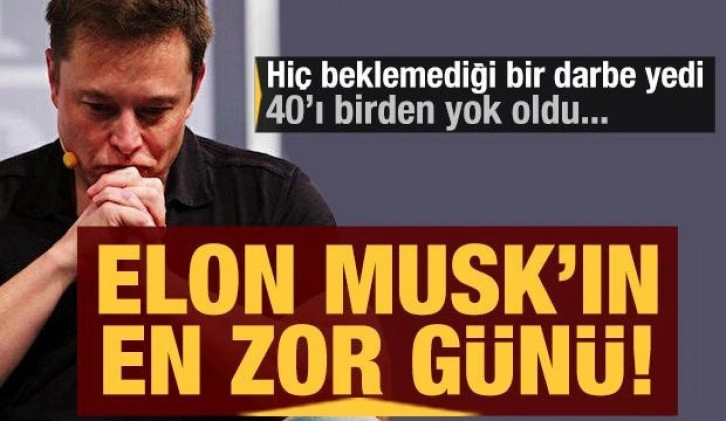 Elon Musk'ın en zor günü! 40 Starlink uydusu Güneş fırtınası nedeniyle düştü